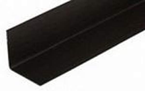 Уголок ПВХ 20*20 2,7м черный 1*25