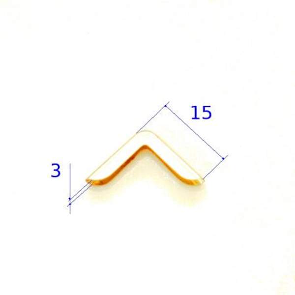 Уголок С-102 упак/20шт (золото)