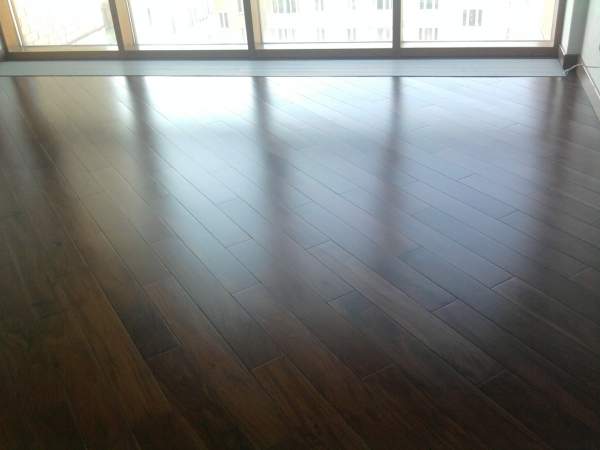 Укладка готовой массивной доски