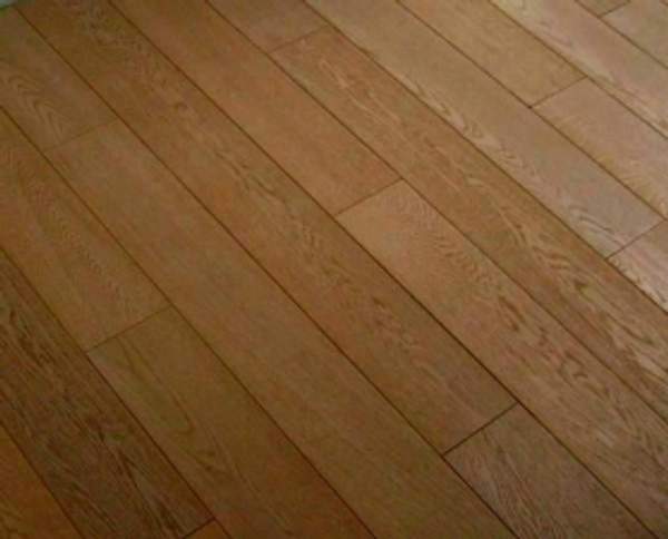 Укладка непокрытой массивной доски