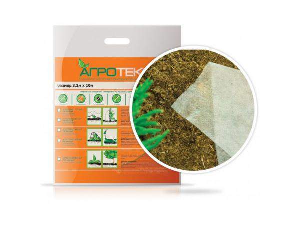 Укрывной материал АГРОТЕКС для теплиц / Ширина 3,2 м, длина 10 метров, плотность 60 г/м2