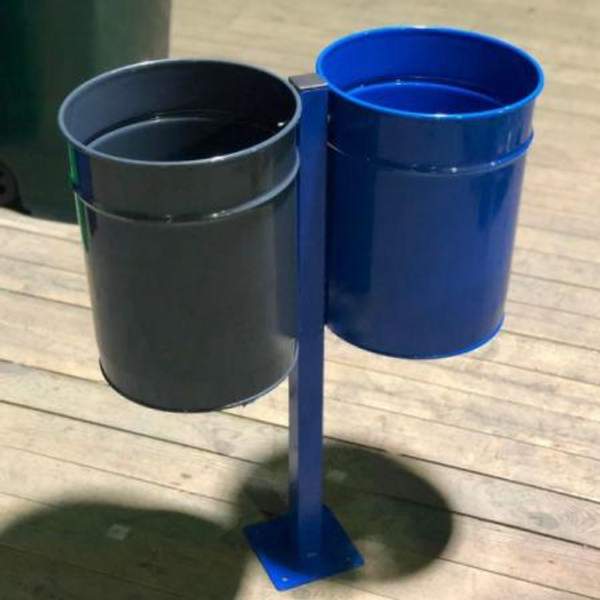 Уличная урна для мусора Два Бака 30 л