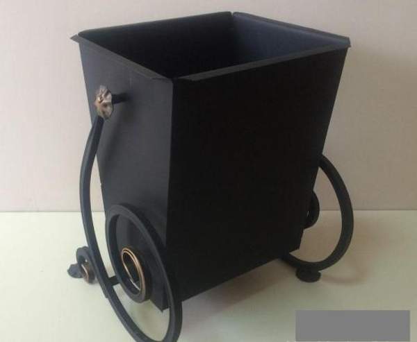 Уличная урна для мусора кованая ВЛА 25 л эмаль