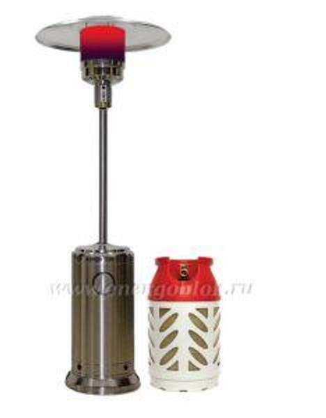 Уличный газовый обогреватель Aesto A02 в комплекте с полимерно-композитным баллоном Ragasco 24,5 л