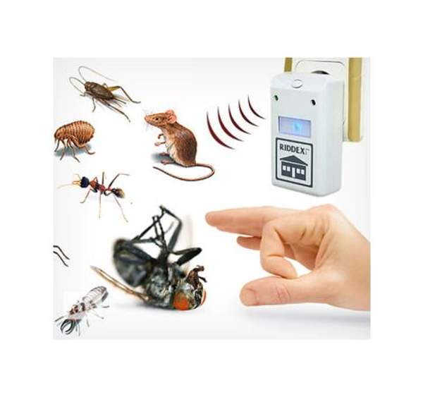 Ультразвуковой отпугиватель грызунов и насекомых Ридекс Плюс (Riddex Plus Pest Reject)