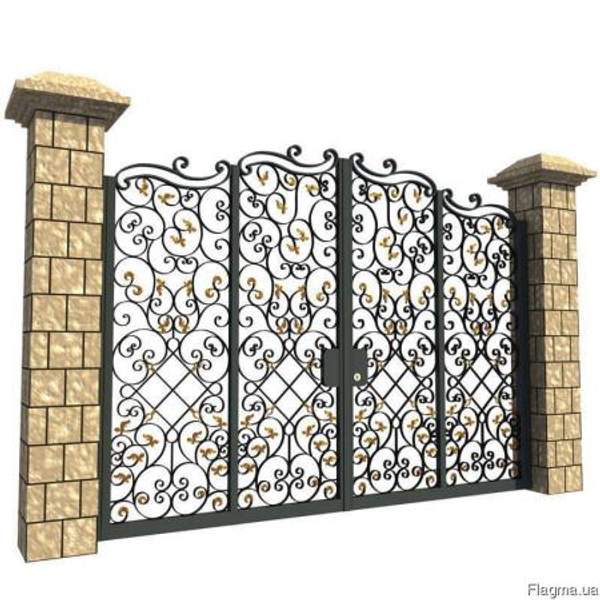 Уникальные кованые изделия. Кованые ворота и калитки