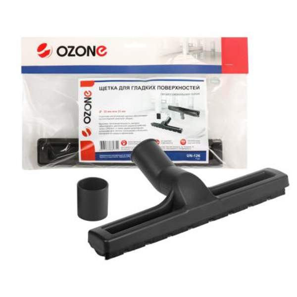 Универсальная щетка для профессионального пылесоса Ozone с синтетическим ворсом, под трубку 32 и 35 мм UN-126