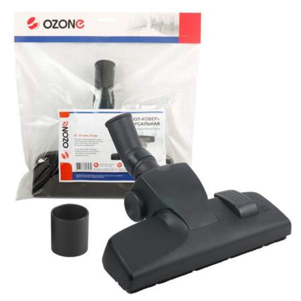 Универсальная щетка для профессионального пылесоса "Пол-ковер" Ozone, под трубку 32 и 35 мм UN-152
