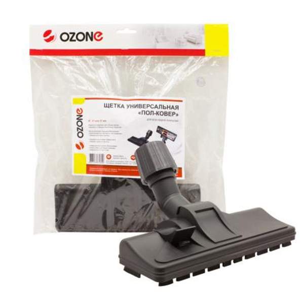 Универсальная щетка для пылесоса "Пол-ковер" Ozone для всех видов покрытий, под трубку 27-37 мм