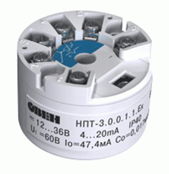 Универсальный нормирующий преобразователь НПТ-3.Ех во взрывозащищенном исполнении
