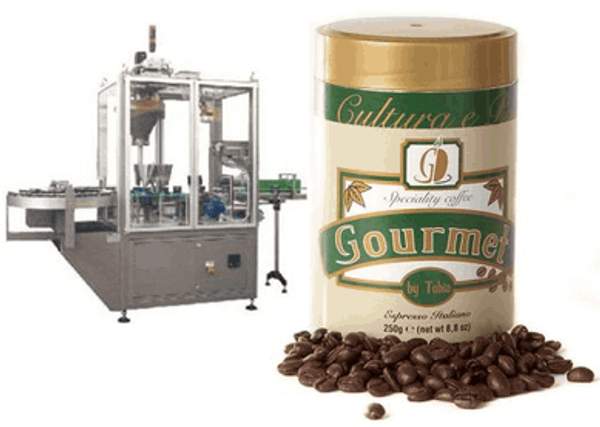 Упаковщик кофе в банки модель RS60