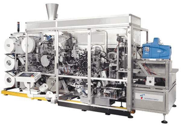 Упаковщик одно камерных чайных фильтр пакетов модель T2 Prima