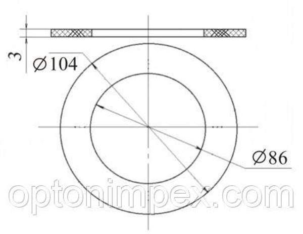 Уплотнение 1443.07.003 (422.020.015)