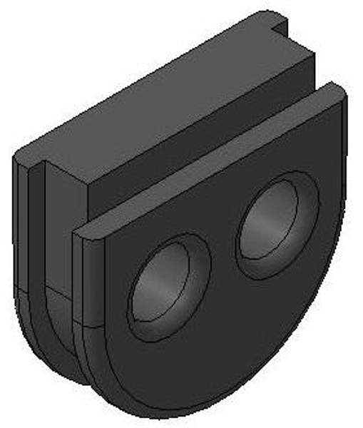 Уплотнение жгута индикатора пламени 30.8101.203 у Прамотроник