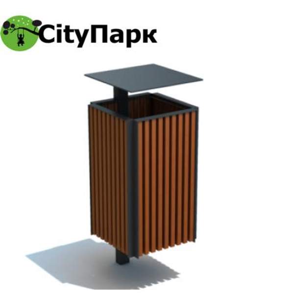 Урна деревянная "Креман" 40 литров