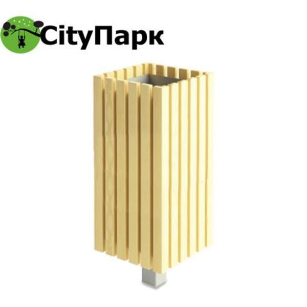 Урна деревянная "Вега" 30 литров