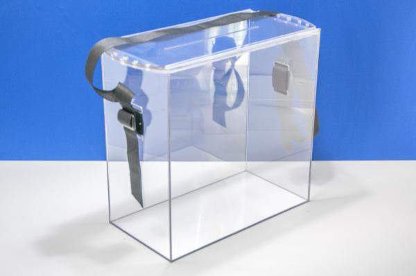 Урна для голосования 380х200х380 переносная с защитой от вброса