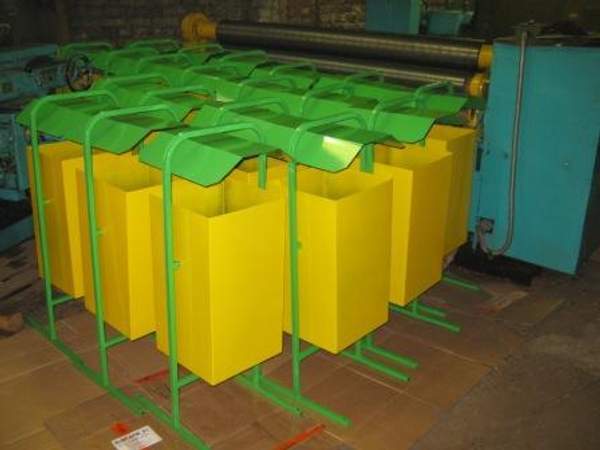 Урна металлическая уличная, МАФы: скамейки, контейнеры ТБО, декоративные ограждения