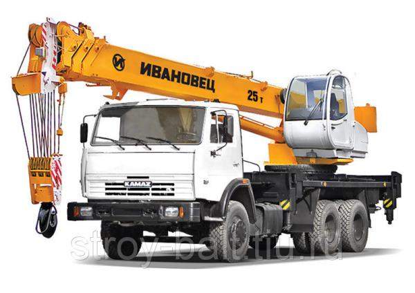 Услуги автокрана 25 тонн Выборг, Приморск, Светогорск от 6000