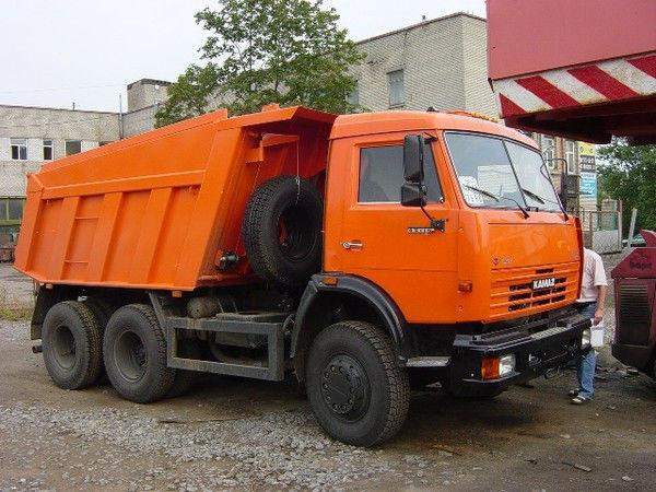 Услуги самосвала