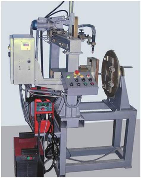 Установка АС311 для ТИГ сварки прямолинейных швов корпусных изделий
