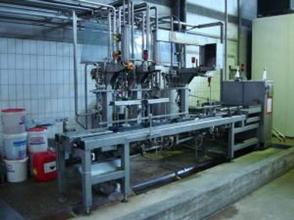 Установка для мойки и наполнения пивных кег, б/у. KRF 201