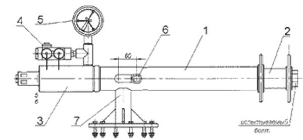 Установка испытания стяжных болтов М 30