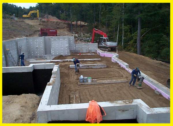 Устройство бетонных колон под ограждение м3 куб