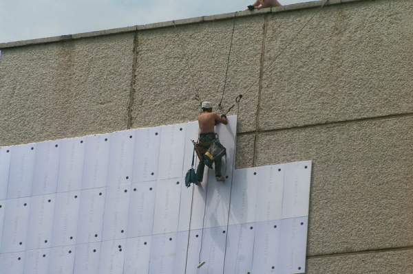 Утепление (теплоизоляция) фасада зданий, балкона, стен