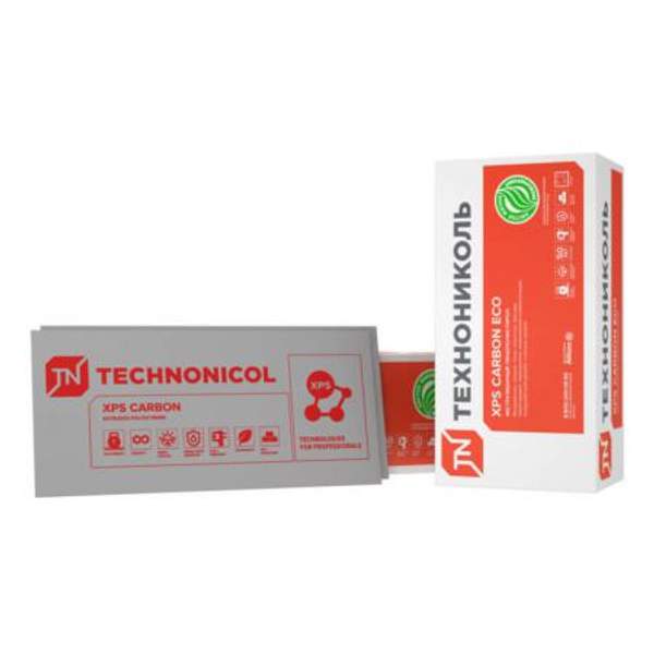 Утеплитель экструдированный Технониколь XPS CARBON ECO 30*580*1180 мм
