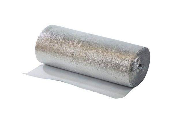 Утеплитель фольгированный "ИЗОЛАР Ф" 2 мм х 1 м (рулон 50 м2)
