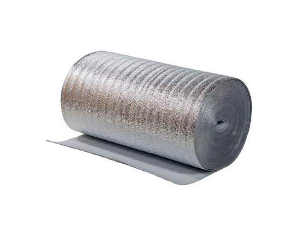 Утеплитель фольгированный "ИЗОЛАР Ф" 5 мм х 1 м (рулон 50 м2)