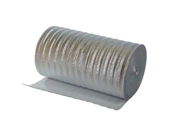 Утеплитель фольгированный "ИЗОЛАР ЛМ" 8 мм х 1 м (продажа метражом, рулон 30 М/П)