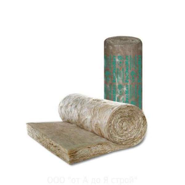 Утеплитель из конопли РосЭкоМат Кенаф Ролл