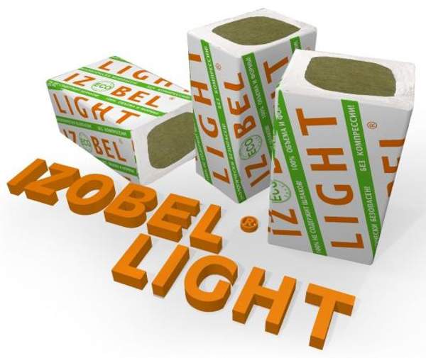 Утеплитель Изобель Лайт (минвата, базальтовая вата)