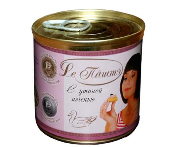 Утиный паштет Le Паштэ Золотая (250 гр.)