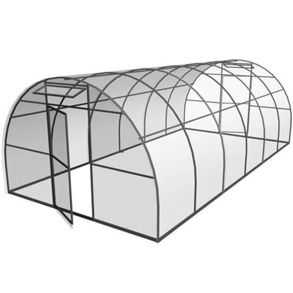 УЗМК Каркас для теплицы "Удачная Стандарт" ОЦИНКОВАННАЯ 4*3*2 шаг 0,67м (основание 40*20)