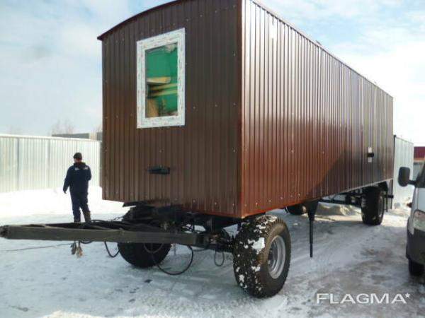 Вагон-дом на шасси с регистрацией в ГАИ