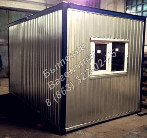 Вагончик дачный 4 * 2,4 *2,5 м