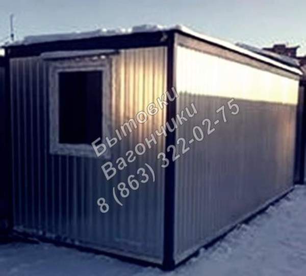 Вагончик строительный 4 * 2,4 *2,5 м