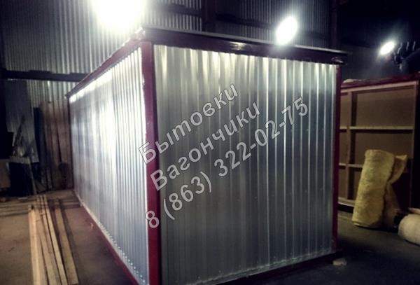 Вагончик строительный на заказ