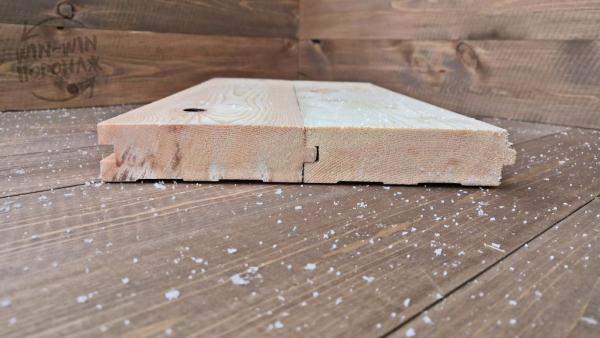 Вагонка кедр 15 х 135 х 3000 мм, сорт АВ