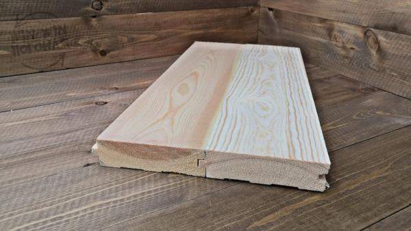 Вагонка кедр 15 х 135 х 4000 мм, сорт АВ