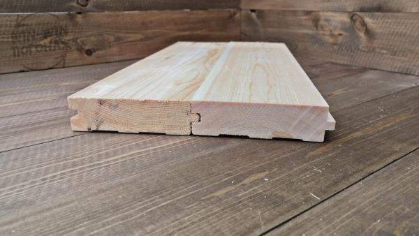 Вагонка кедр 15 х 135 х 4000 мм, сорт ВС