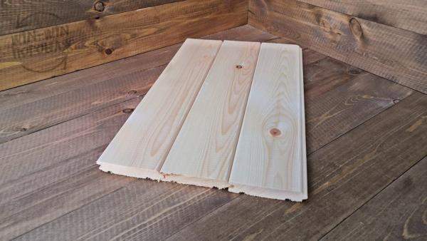 Вагонка лиственница 14 х 100 х 3000 мм, сорт Д