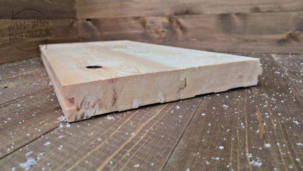 Вагонка лиственница 14 х 100 х 3000 мм, сорт С