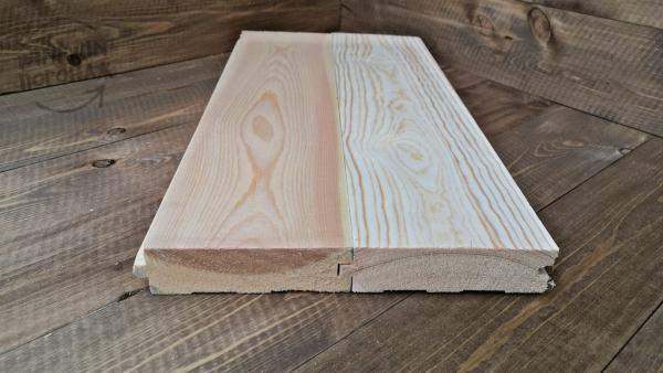 Вагонка лиственница 14 х 88 х 4000 мм, сорт С