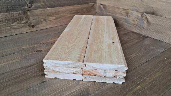 Вагонка штиль 15 х 130 х 4000 мм, сорт АВ