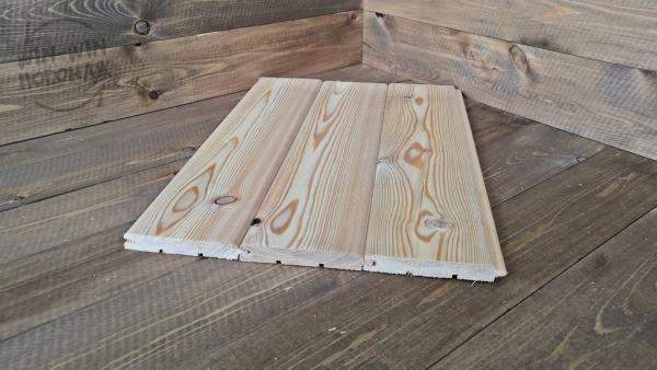 Вагонка сосна 15 х 120 х 4000 мм, сорт Д