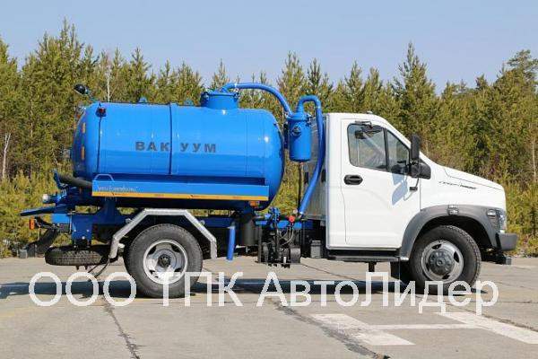 ВАКУУМНАЯ МАШИНА МВ-4 НА ШАССИ ГАЗ-С41R13